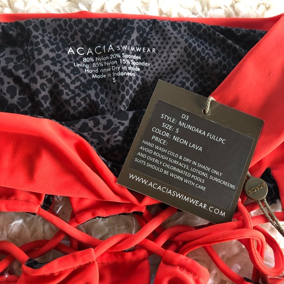 Acacia Mundaka in Neon Lava - Picture 9 of 9